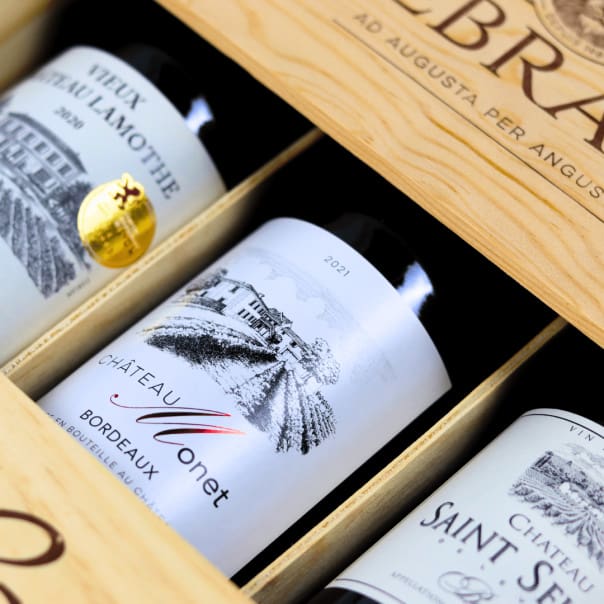 Bordeaux 3 Bottle Gift Box - Image 2