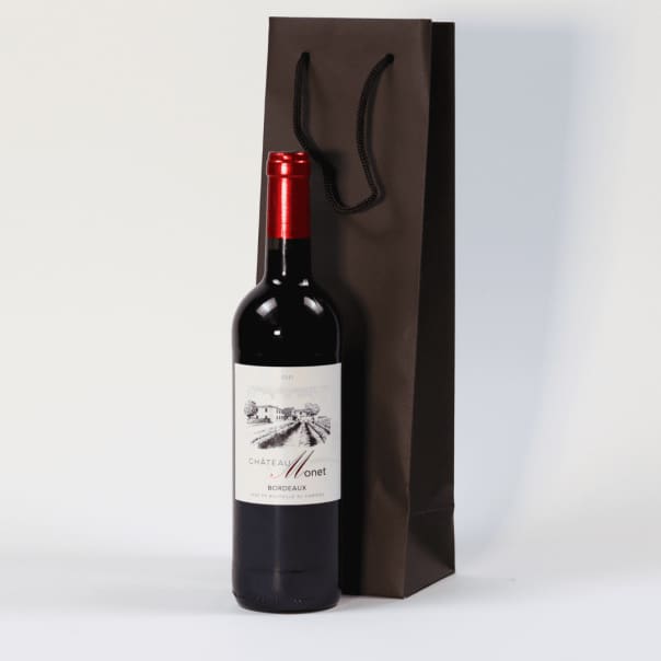 Bordeaux wine bottle hamper