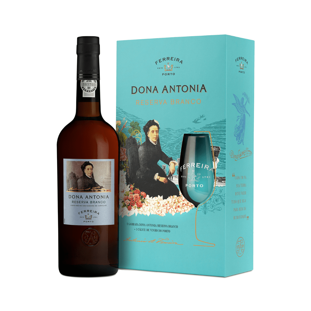 Porto Ferreira Dona Antonia Reserve White gift box set