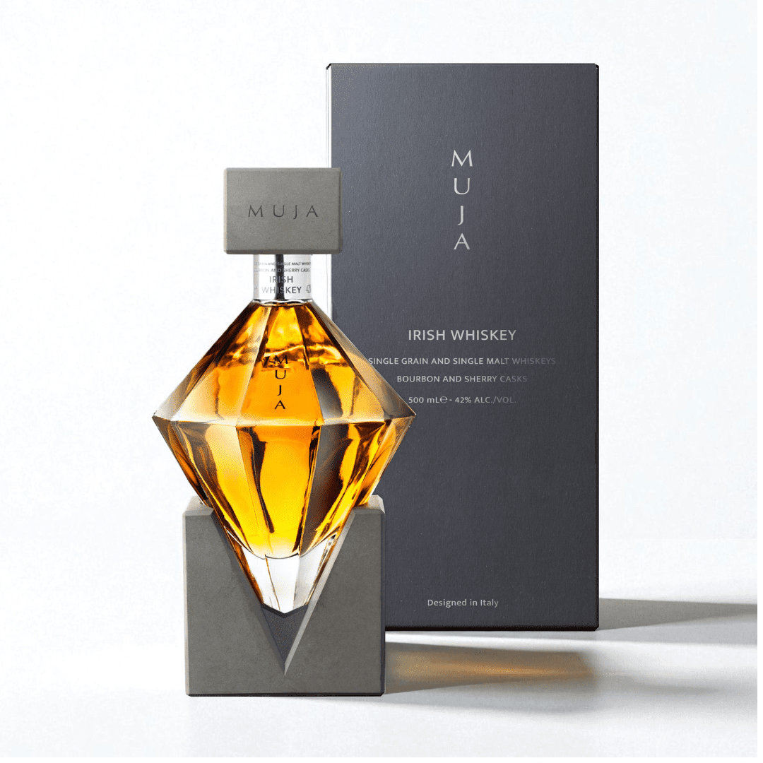 Whiskey: Muja Irish Whiskey Gift Box 0.50L - Urban bee