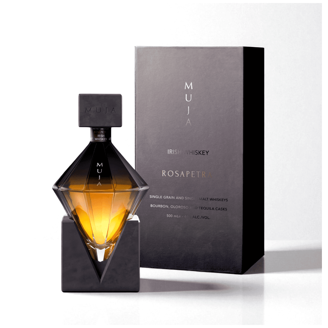 Whiskey: Muja Irish Whiskey Gift Box 0.50L - Urban bee