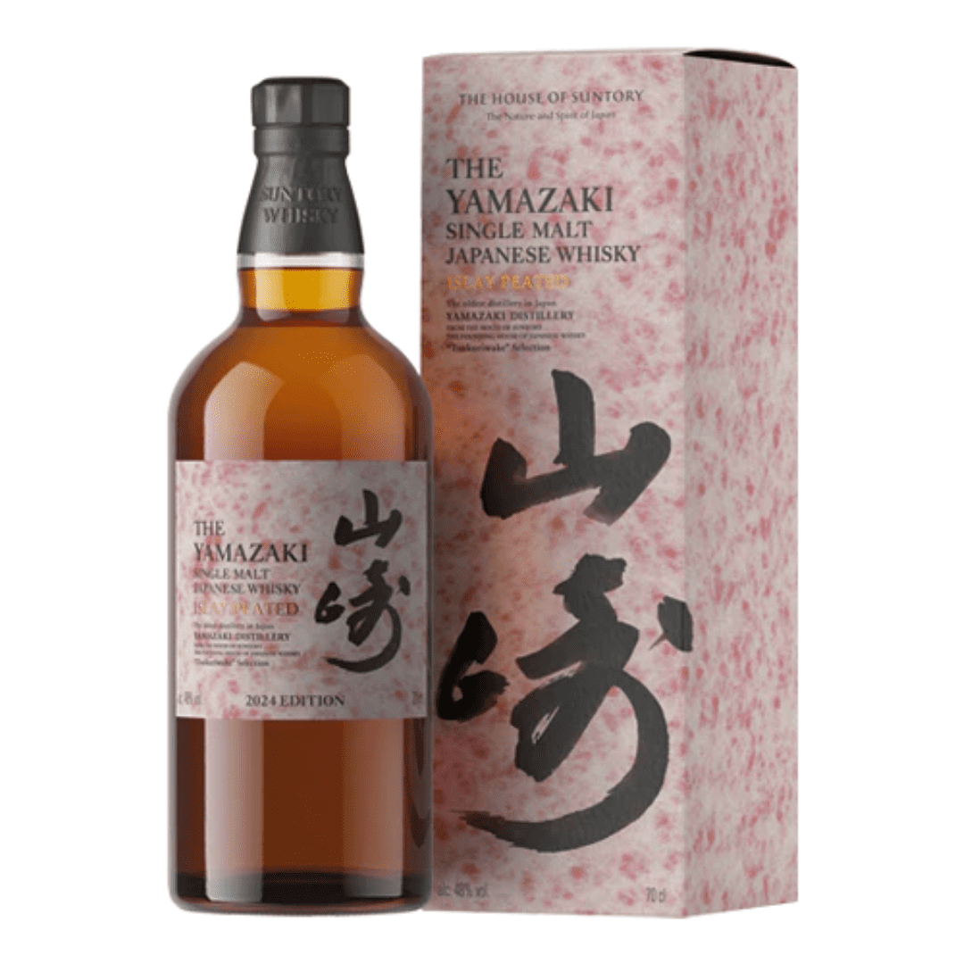 Yamazaki Islay Peated Japanese single malt whisky bottle